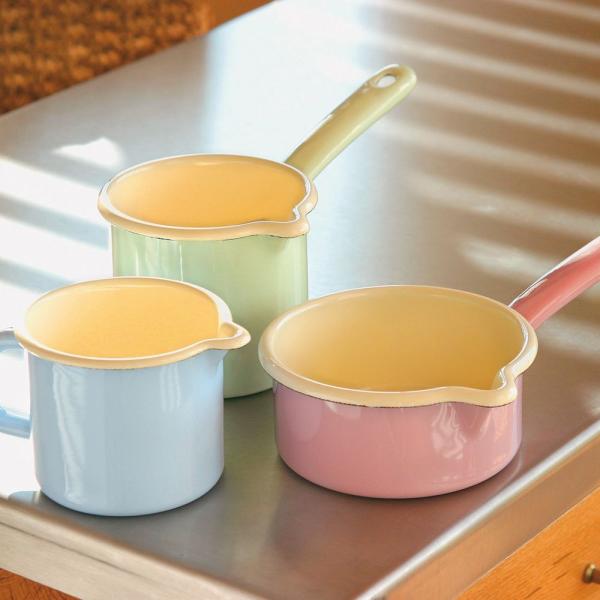 Riess Stielkasserolle mit großem Ausguss, Bunt/Pastell Classic